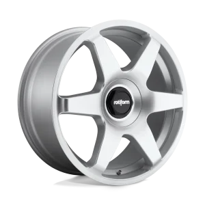 Rotiform – R114 SIX – Silver – 18″x8.5″ 35mm – All weather Wheels – R1141885F3+35